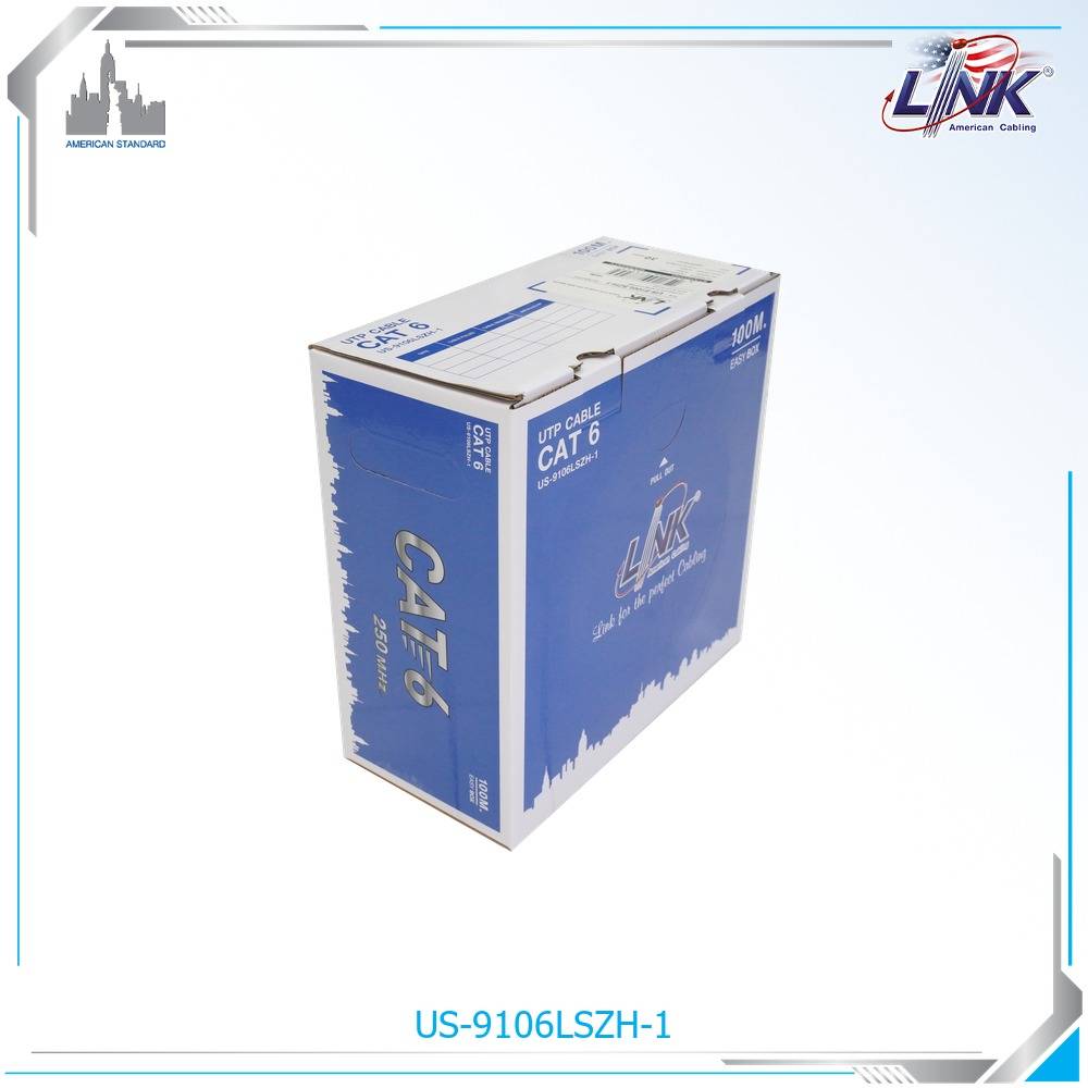 CAT 6 UTP (250 MHz) w/Cross Filler, 23 AWG, LSZH  White 100 M./Reelex - รูปที่ 3
